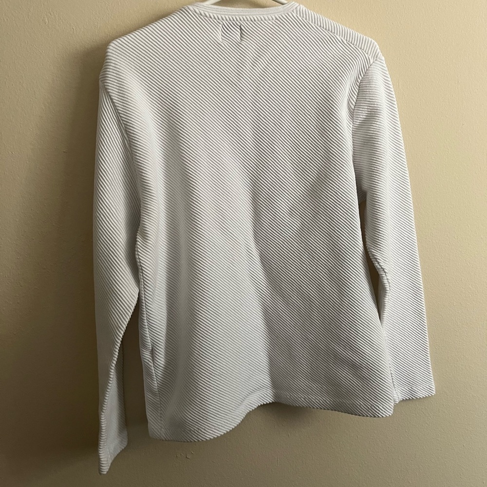 Zara White Textured Sweater - Picture 2 of 4
